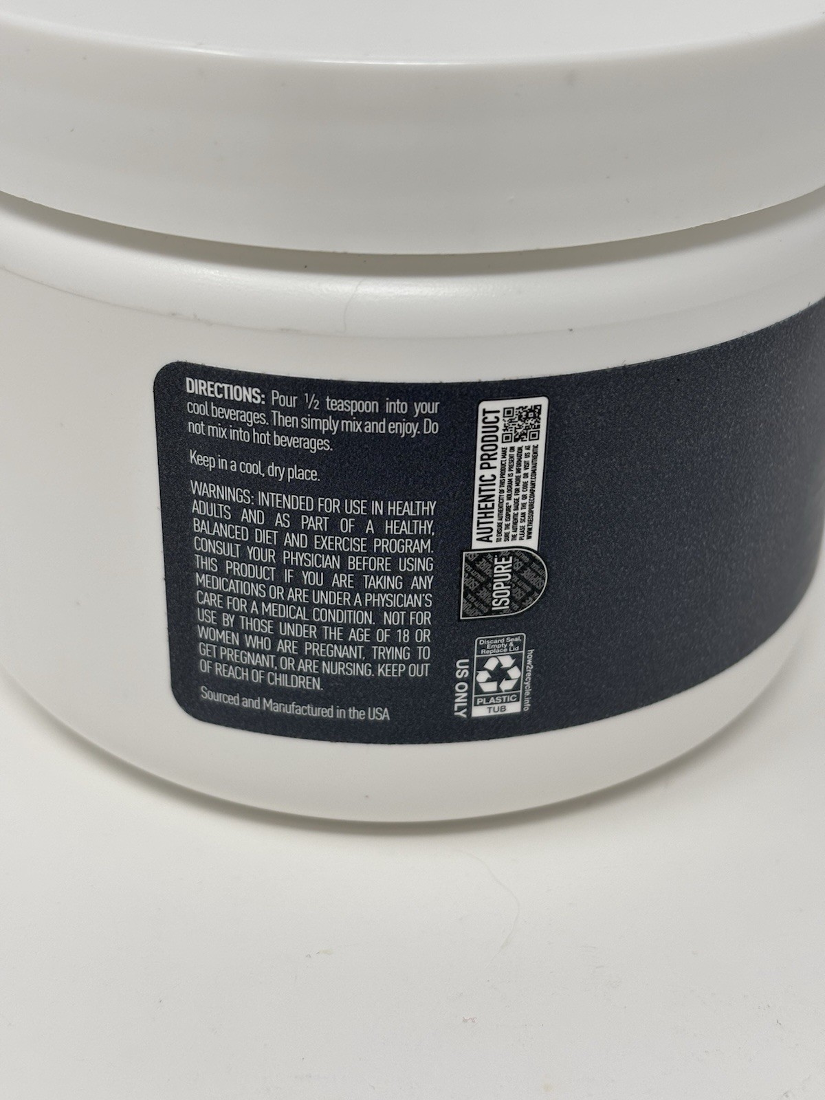 ISOPURE Colostrum Powder Unflavored Bovine Supplement 3.17oz 90g Sealed USA Made