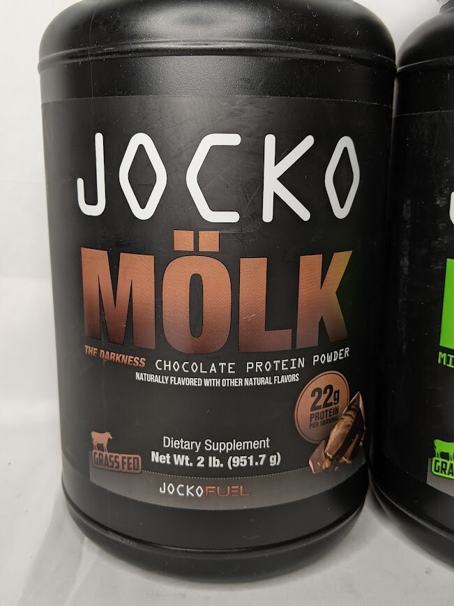 2pk-Jocko Mölk Whey Protein Powder 22g chocolate & mint chocolate EX.6/25