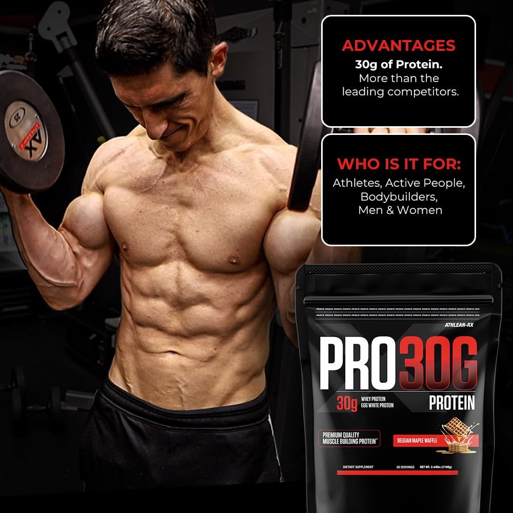 ATHLEAN-X PRO-30G, Premium Whey Protein Isolate Powder, Chocolate Fudge Brown…