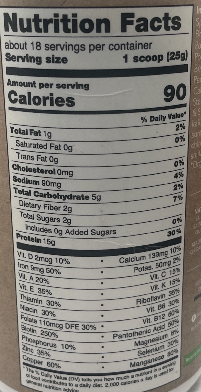 Nature Zen Protein Powder Coffee