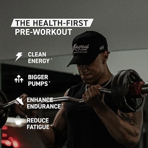 Fruit Punch Pre Workout Powder – Creatine, Beta Alanine, L-Citrulline, BCAAs, 27