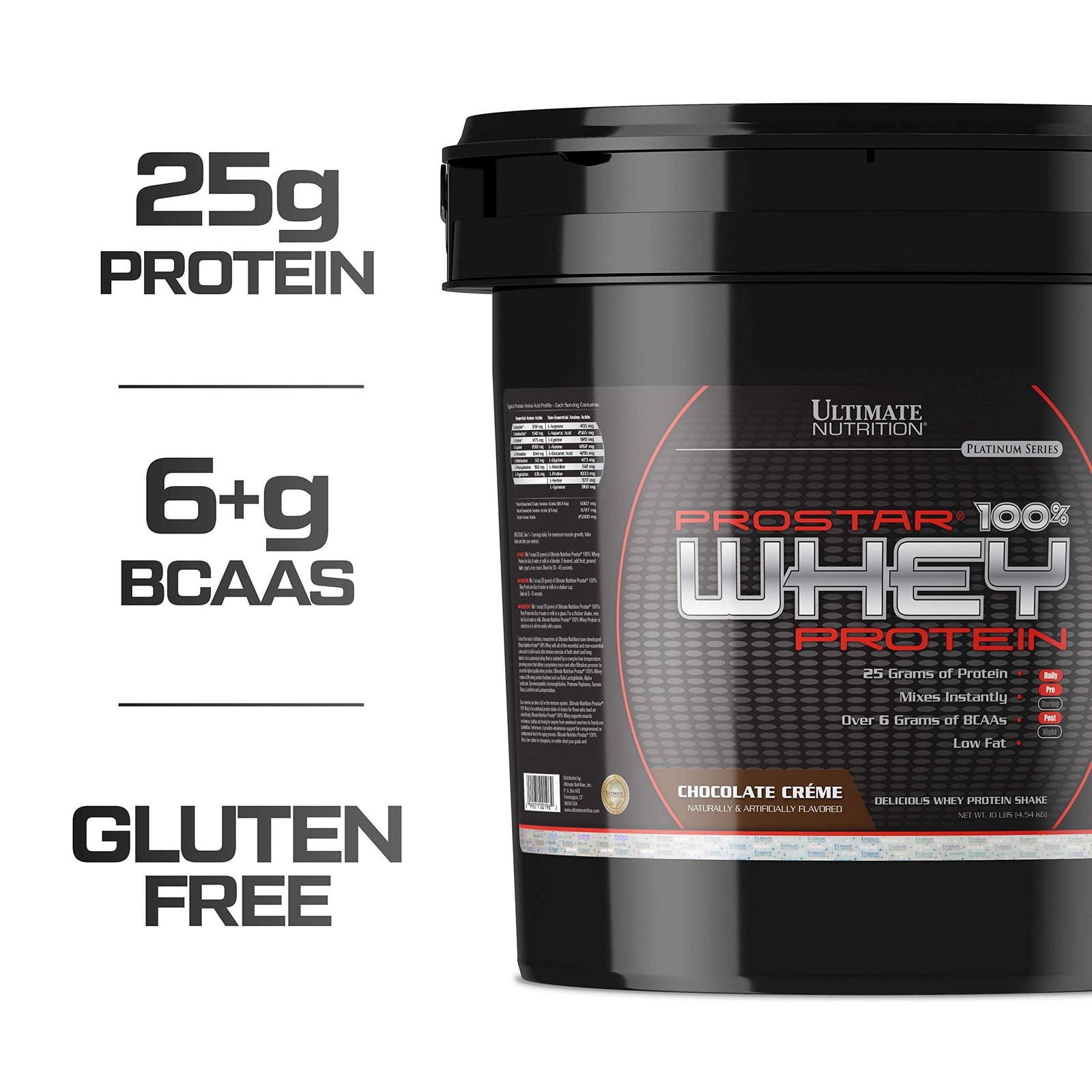 Ultimate Nutrition Prostar Whey Protein Powder of – Low Carb and Sodium