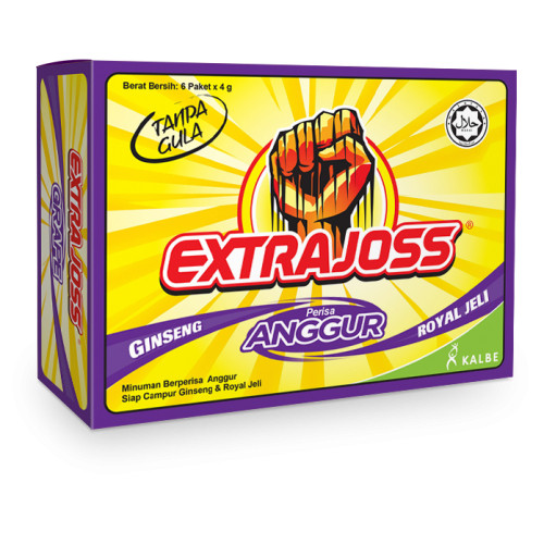 Extra Joss Energy Drink Powder Flavor Mango, Grape, Active – QUICK ENERGY BOOST
