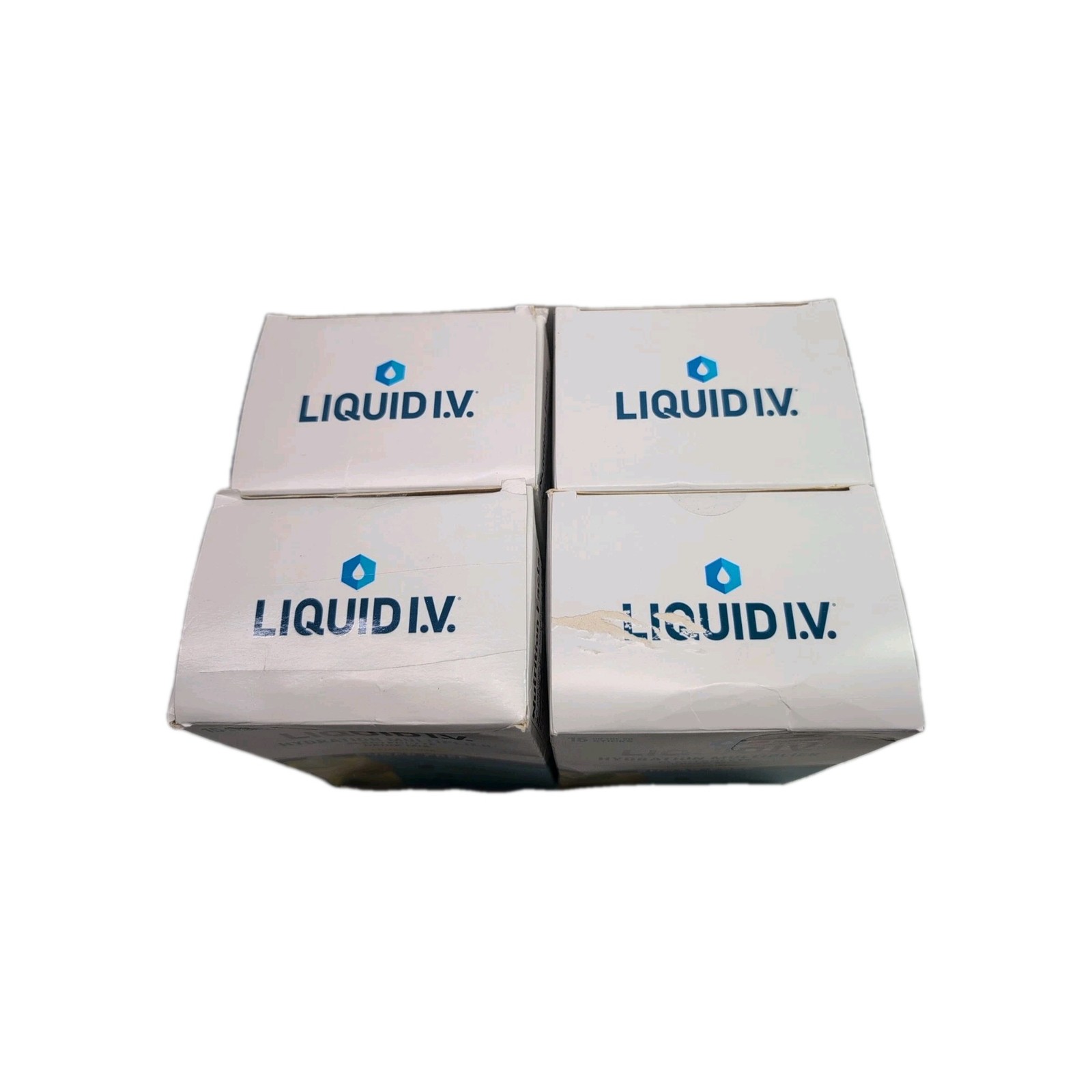 4 Liquid I.V. Sugar-Free Hydration Multiplier Lemon Lime Hydration Powder 06/27+