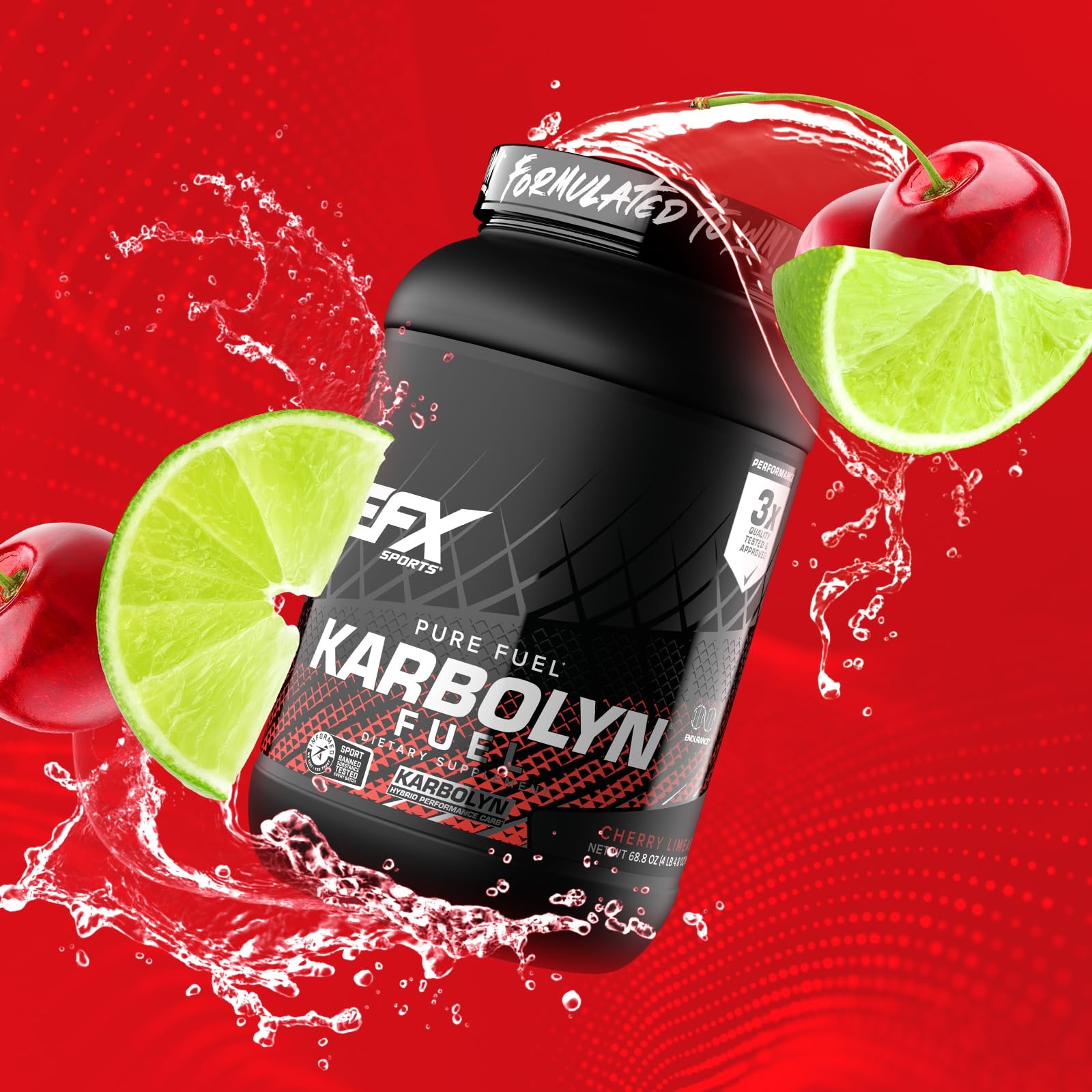 EFX Sports Karbolyn Fuel | FastAbsorbing Carbohydrate Powder | Carb Load, Sus…