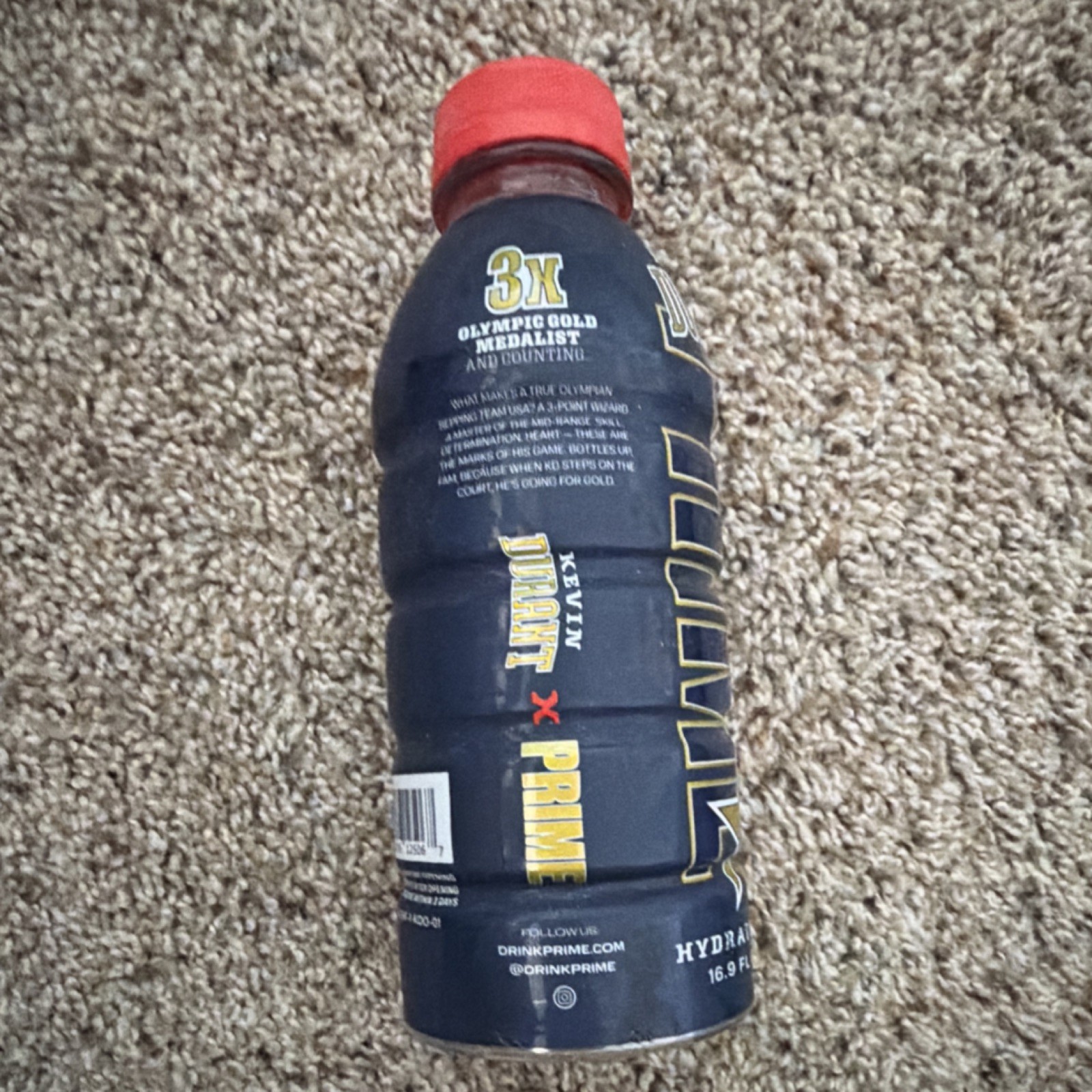 Kevin Durant Limited Edition Prime Cherry Freeze Hydration Drink 16.9 fl oz