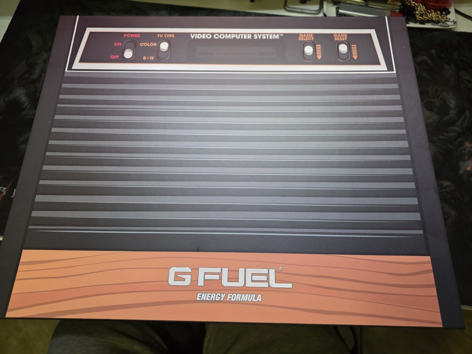 GFUEL Atari 2600 Collector’s Brand New 4 Flavors Complete Set