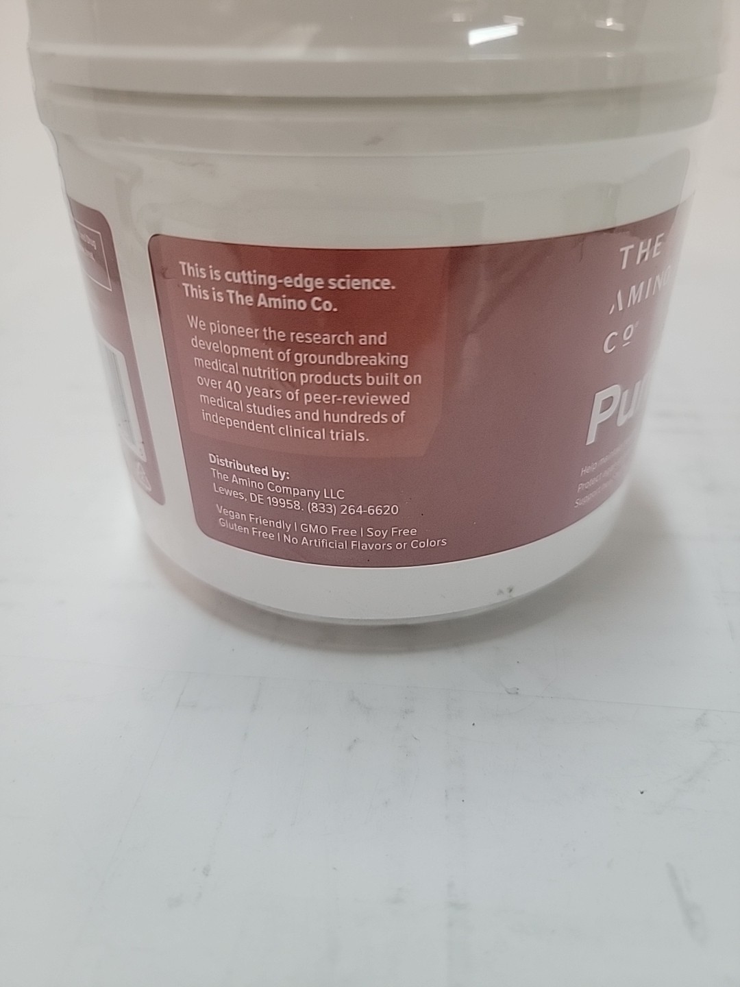 The Amino CO. Purity – Liver Support Supplement Peach Mango 15.2 Oz