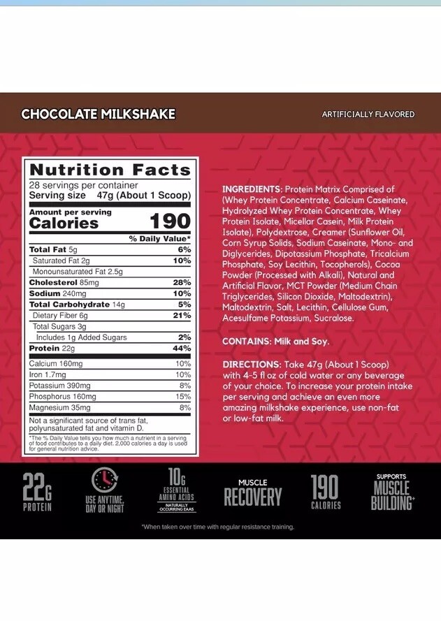 BSN SYNTHA-6® ULTRA PREMIUM PROTEIN MATRIX Muscle Chocolate