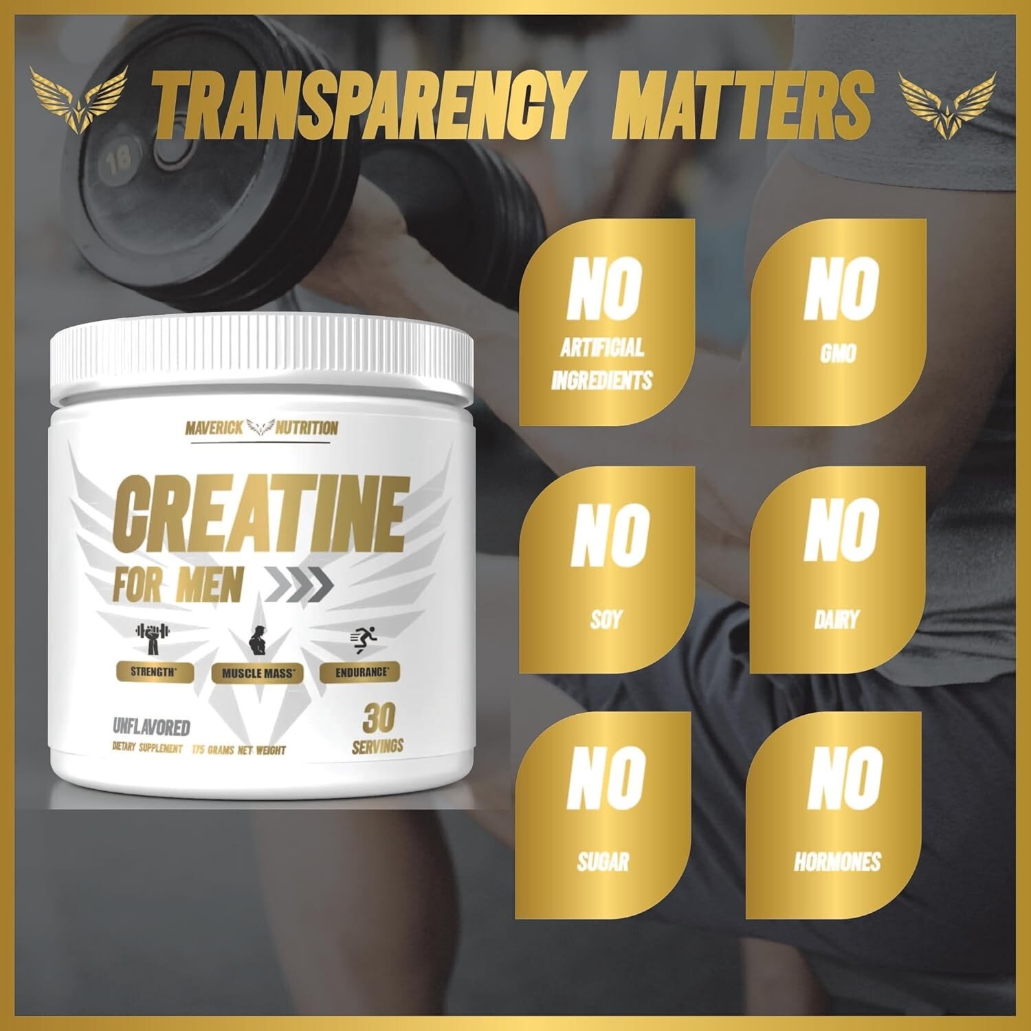 Pure Creatine Monohydrate 175 Gram Powder Micronized 30 Servings 5g Per Serving