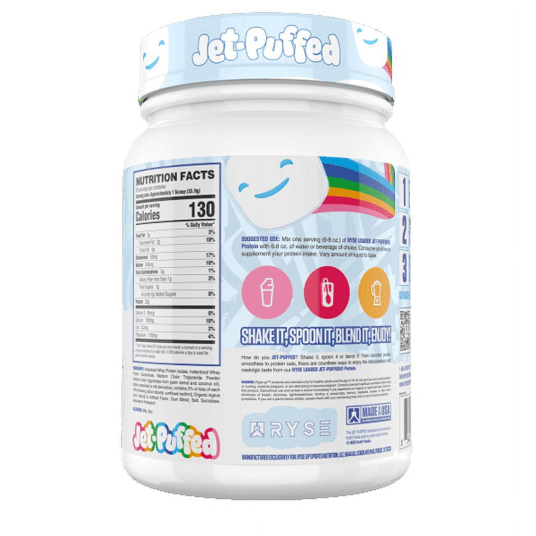 RYSE Loaded Protein Powder Jet Puffed Marshmallow 20 Serv (FREESHIP)
