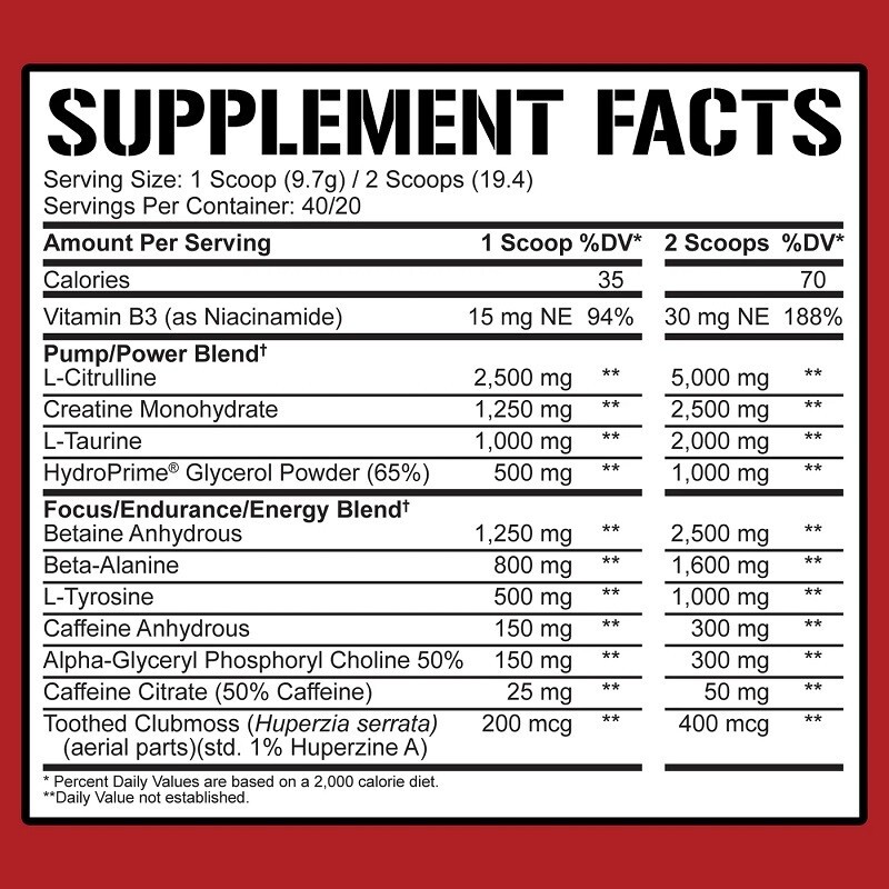 5% Nutrition Kill It Pre Workout Powder, 14+ oz – NEW version