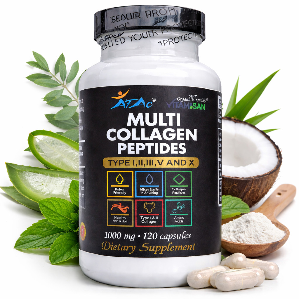 Supplements PILLS Collagen for Healthy Skin, Joints, Hair & Nails 1-Pack 120 CAP