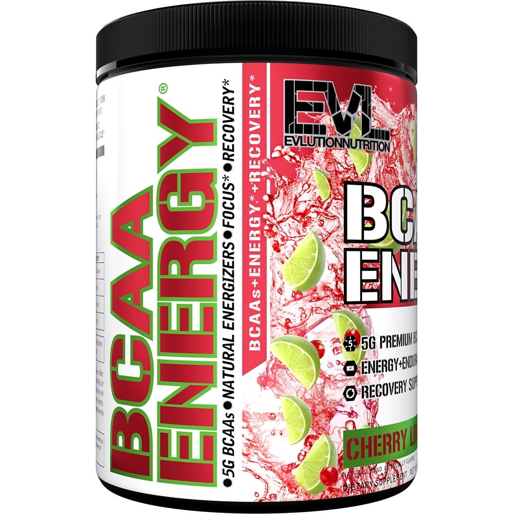 BCAA Powder – Evlution Nutrition Pre Workout BCAA Energy Powder 30 Servings