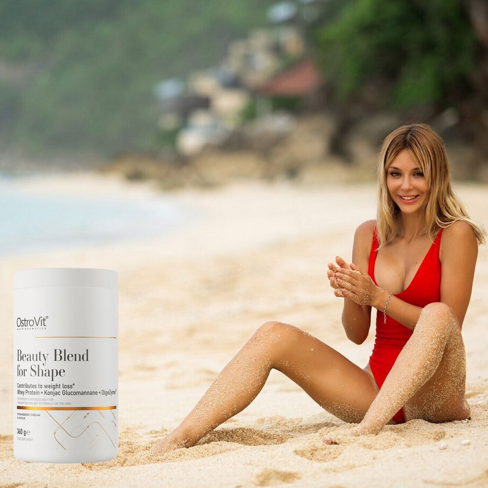 BEAUTY BLEND FOR SHAPE 360 g –High protein shake, Better digestion, Vegetarian
