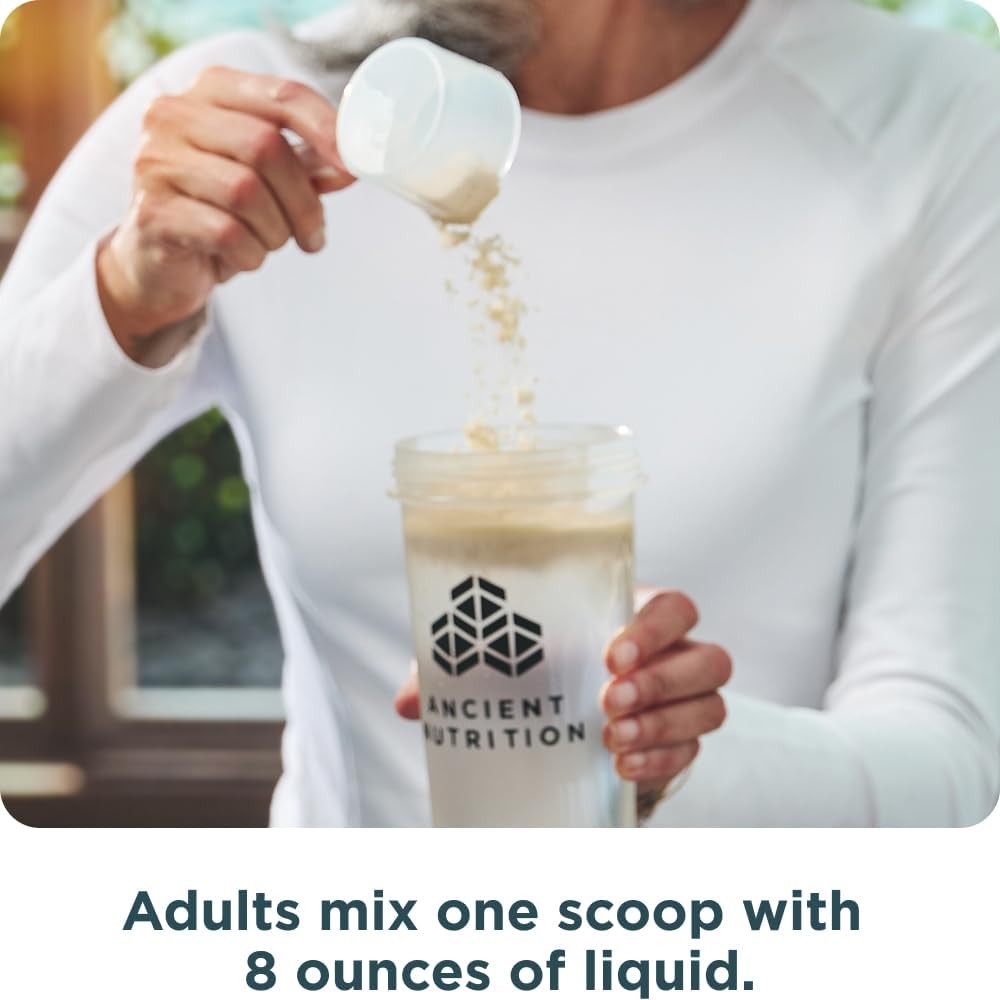 Grass Fed Whey Protein Vanilla Bean A2/A2 Milk Protein Collagen Peptides