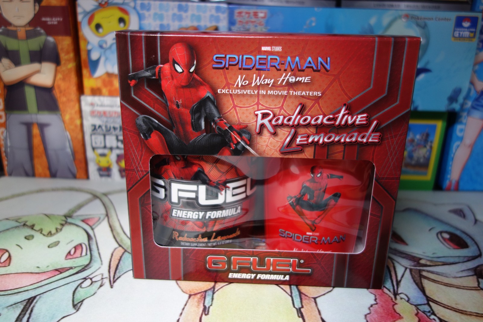 Spiderman No Way Home Hybrid Suit G fuel Collector’s Box Brand New On Hand!