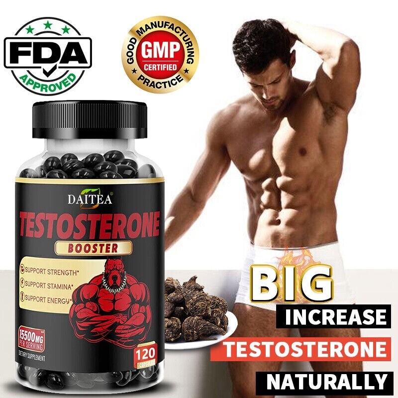 Testosteron Booster for Fast Muscle Building Testosteron Anabolic 120 Capsules