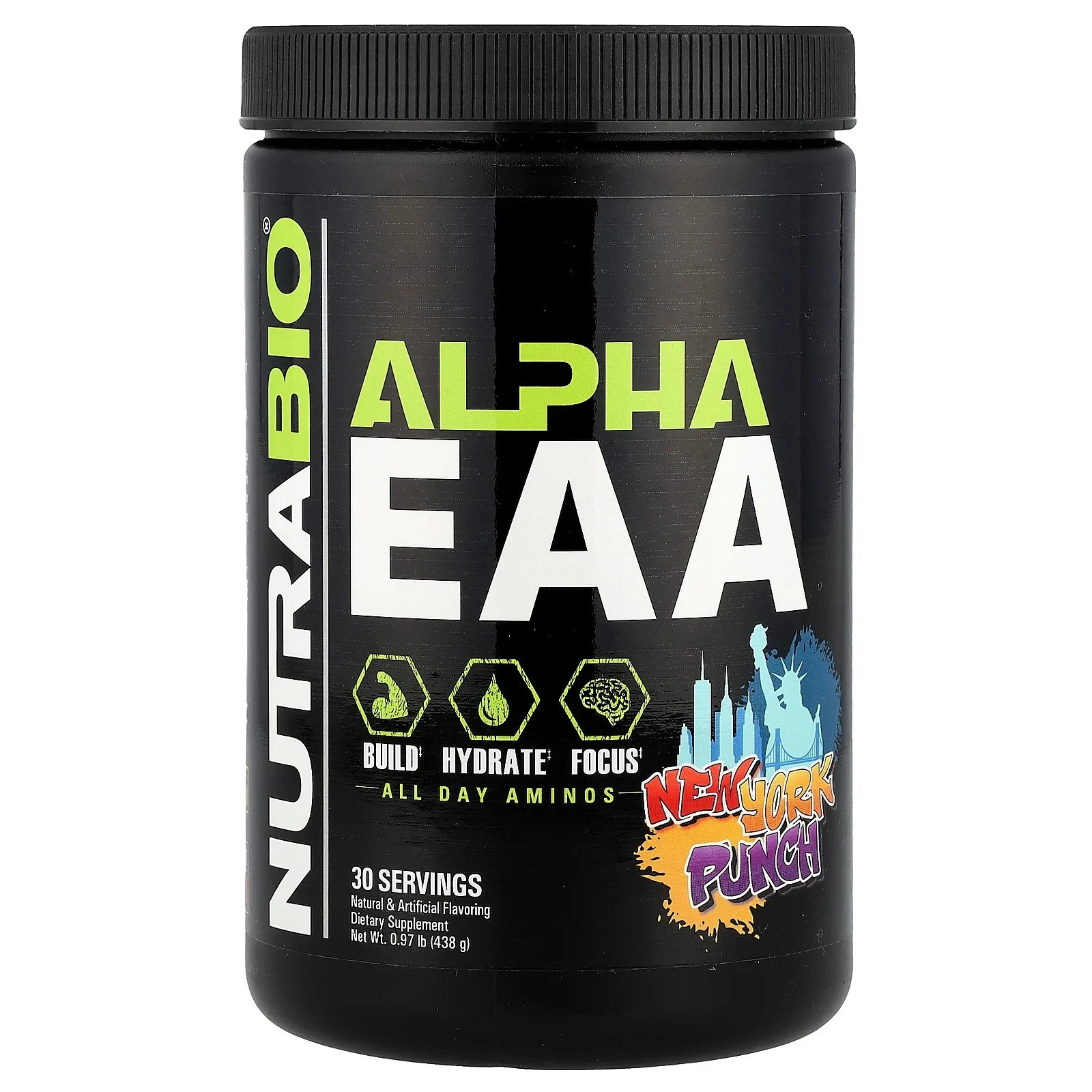 Alpha EAA, New York Punch, 0.97 lb (438 g)