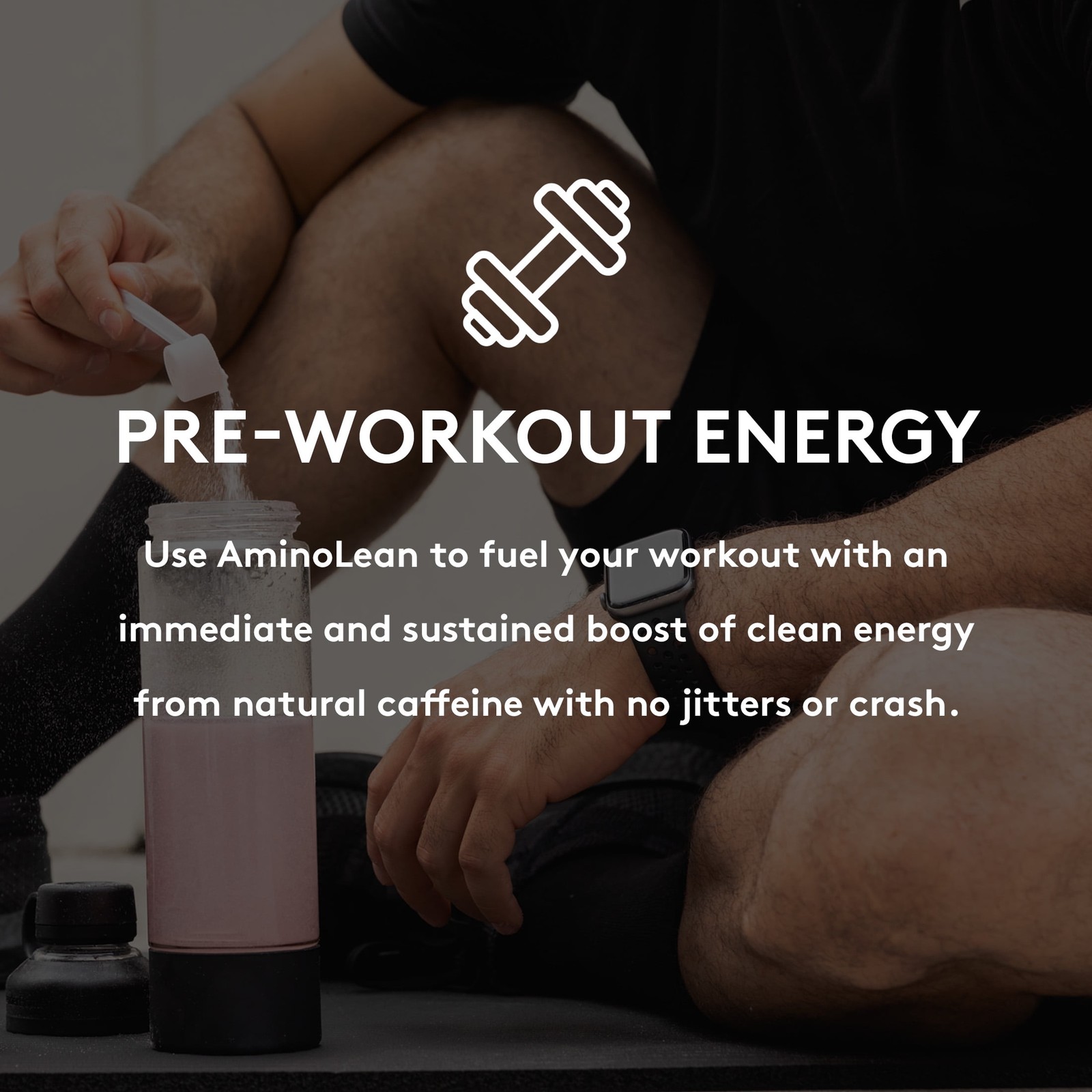 RSP Nutrition AminoLean Pre Workout Powder with BCAAs, Amino Acid Energy