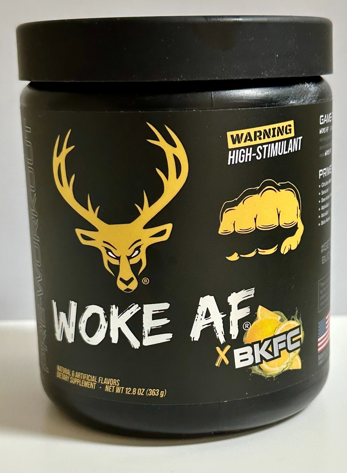 Bucked Up – WOKE AF High STIM Pre-Workout 30 Serving PICK FLAVOR – FREE SHIPPING