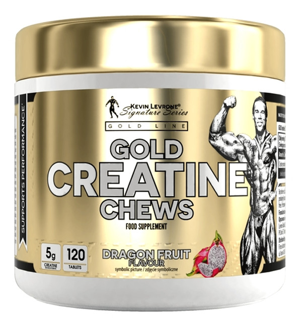 Levrone Gold Creatine Chews 120 Tab Dragon Fruit