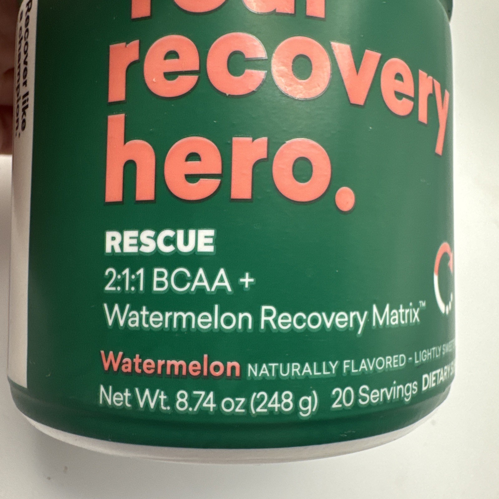 Eboost Post-Workout Recovery BCAA+ Watermelon Rescue Tub 8.74 oz Sealed 9/27