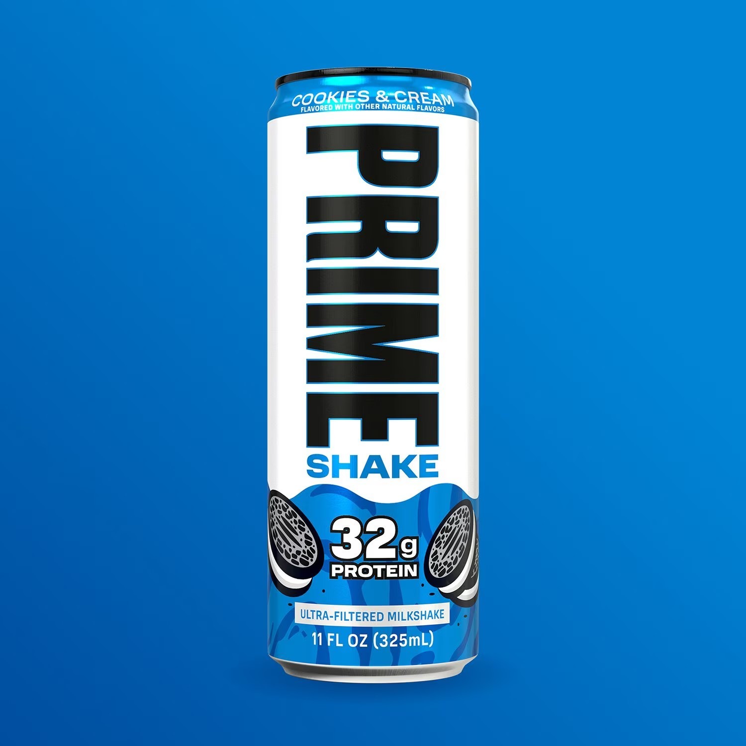 Prime 32g Protein Milk Shake, Cookies and Cream, 11 fl. oz., 12 pk.