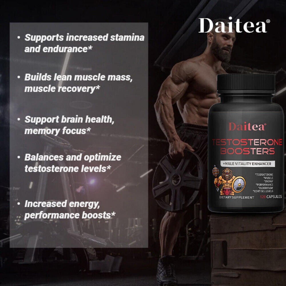 Daitea Testosteron Booster – Increase Energy, Improve Muscle Strength