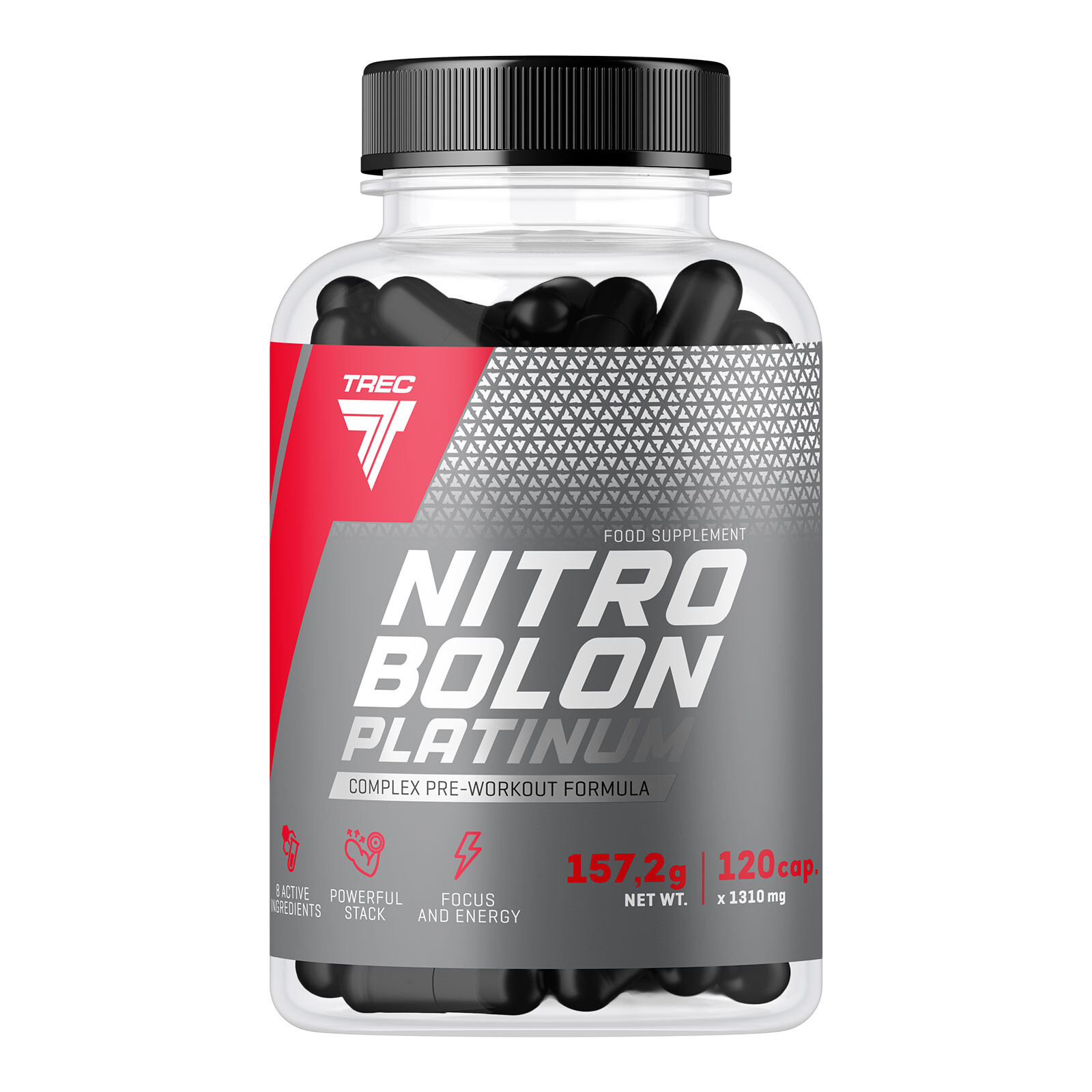 NITROBOLON Platinum 120–240 Capsules – NO Booster + Pump + Pre-Workout Strength