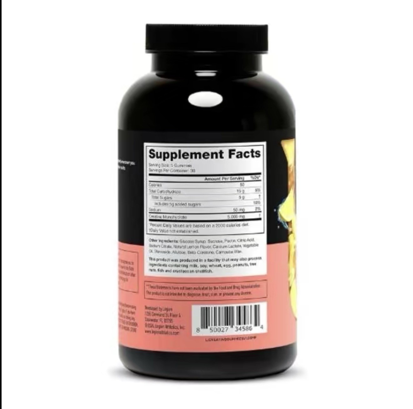 Creatine Monohydrate Gummies – Clean Creatine Gummies for Muscle Gain, Improv…