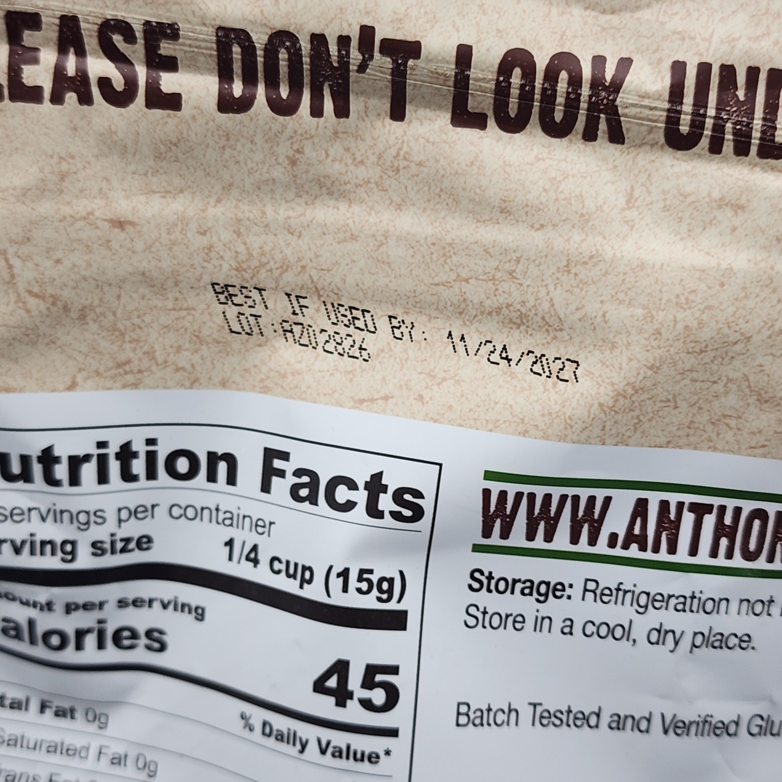 Anty’s Textured Vetable Protein, TVP, 1.5 lb, Gluten Free, Vegan – NEW