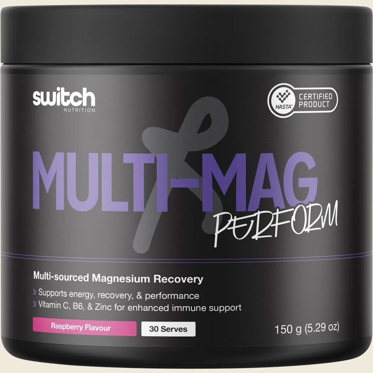 New Switch Nutrition Multi-Mag Perform Raspberry 150g