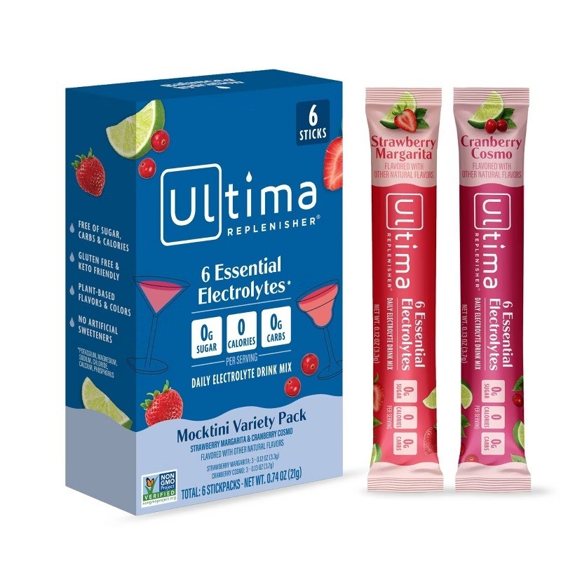 Mocktini Variety Pack Electrolyte Drink Mix – 6pk