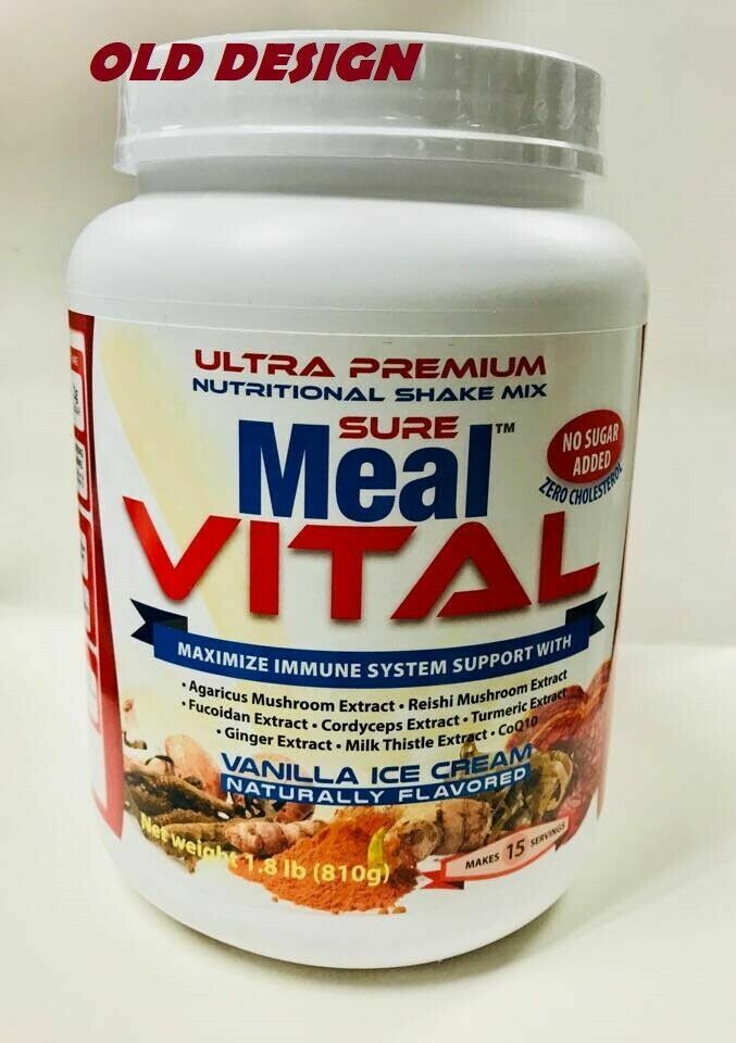 Suremeal Vital Ultra Premium Nutritional Shake Mix – 1.8 lbs/ 810g New & Sealed