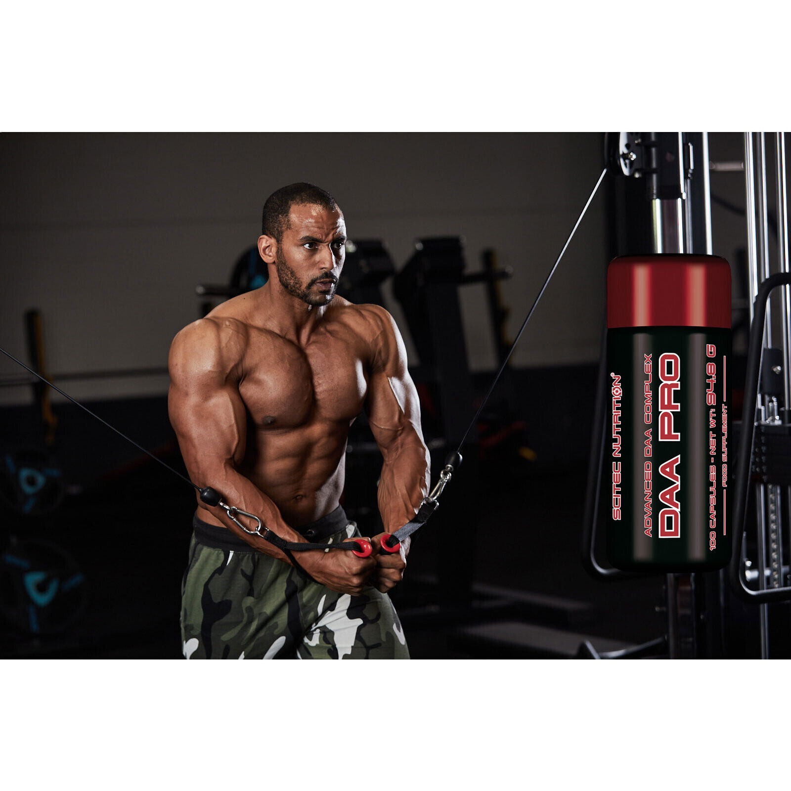 DAA PRO 100/200 Caps. D-Aspartic Acid Testosterone Booster Hormone Support PCT