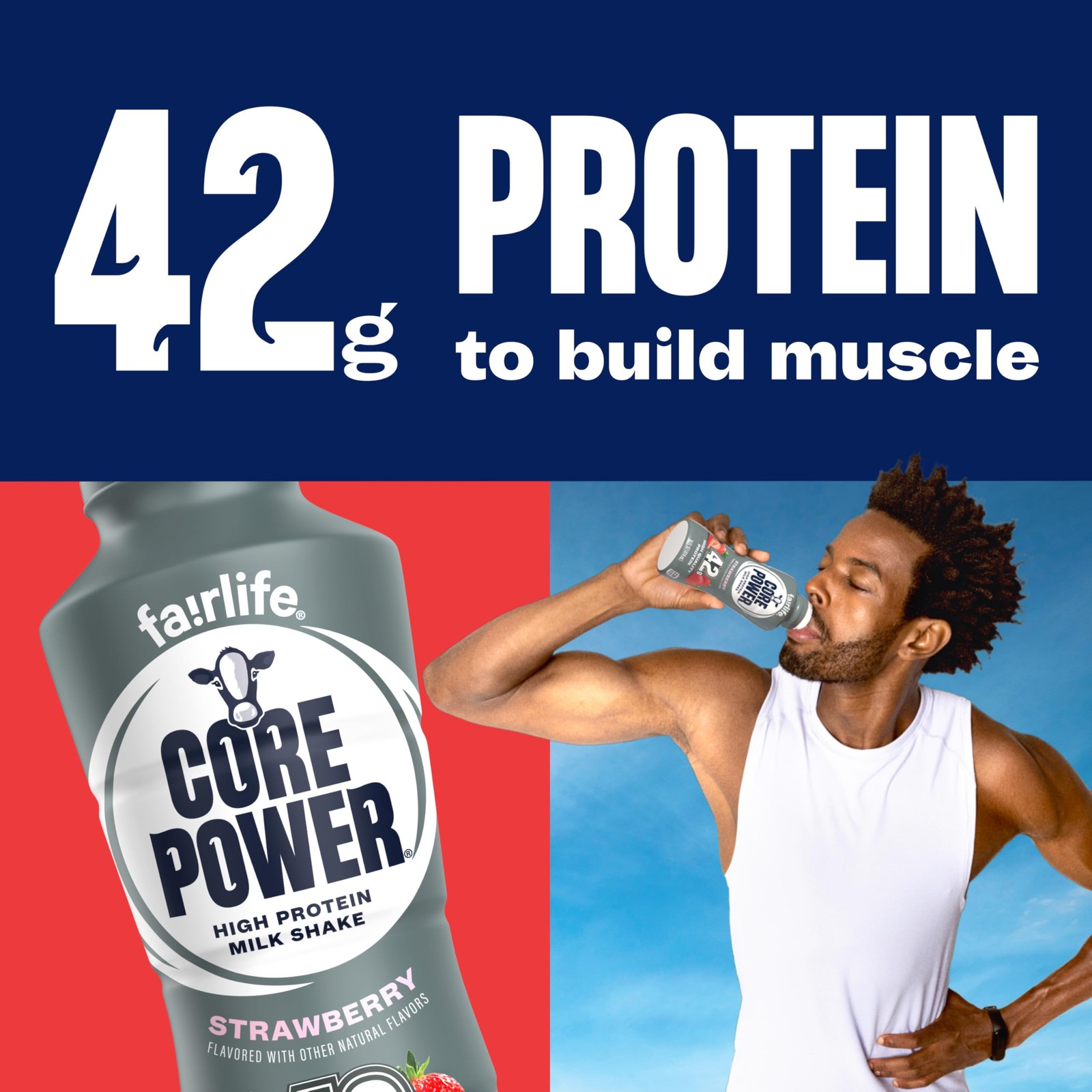 Core Power Elite High Protein Shake, 14 Fl Oz (Pack of 12), Strawberry