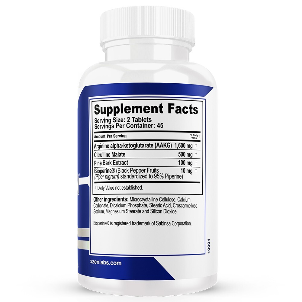 Nitroxzen Boost Nitric Oxide – Circulation & Endurance Support Supplement 90 Tab