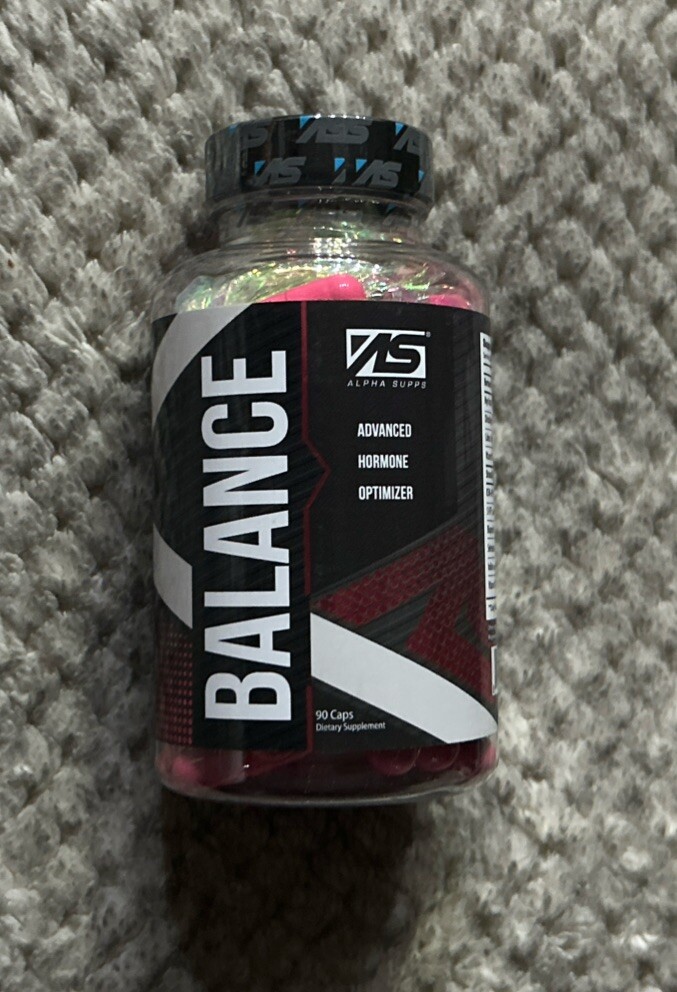 Alpha Supps – Balance, 90caps – Reduce Stress, Thyroid Support, Hormone Support