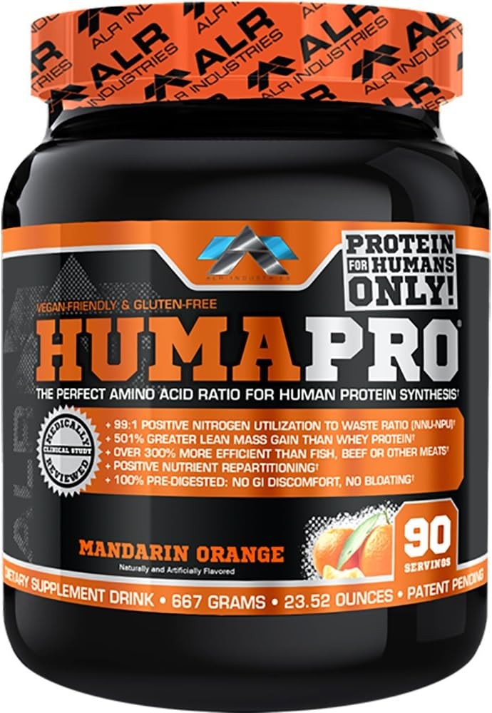 Humapro | Amino Acids Protein Matrix for Humans | 99% 90 Servings (Pack of 1)