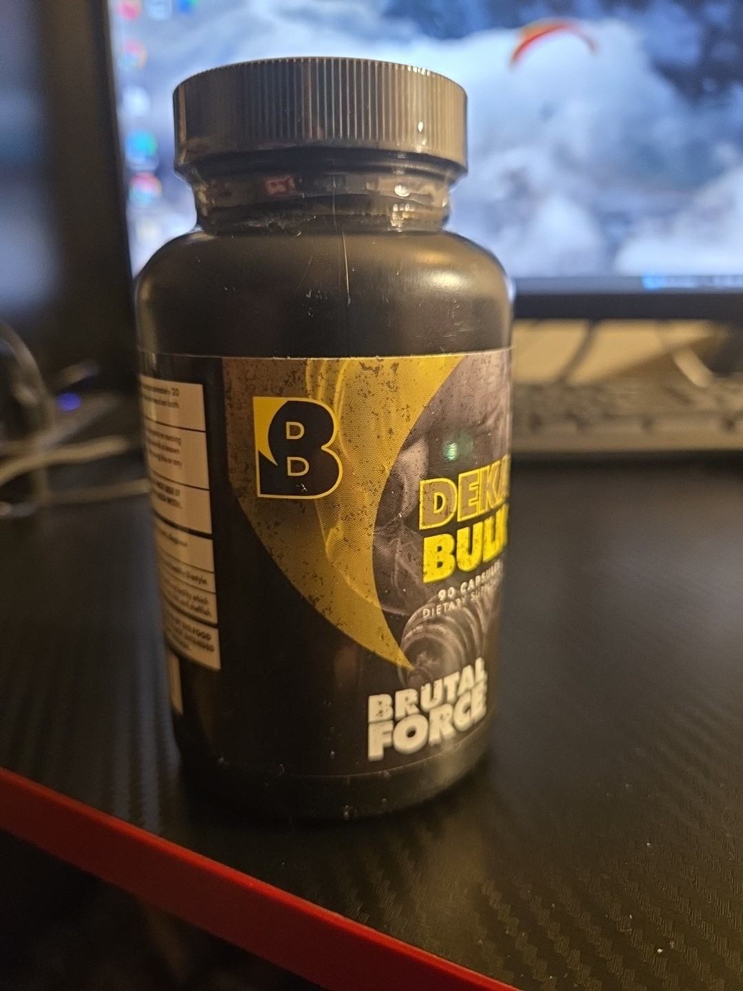 Brutal Force DekaBulk Workout Booster 90 Capsules Muscle Strength Gainer 10/26