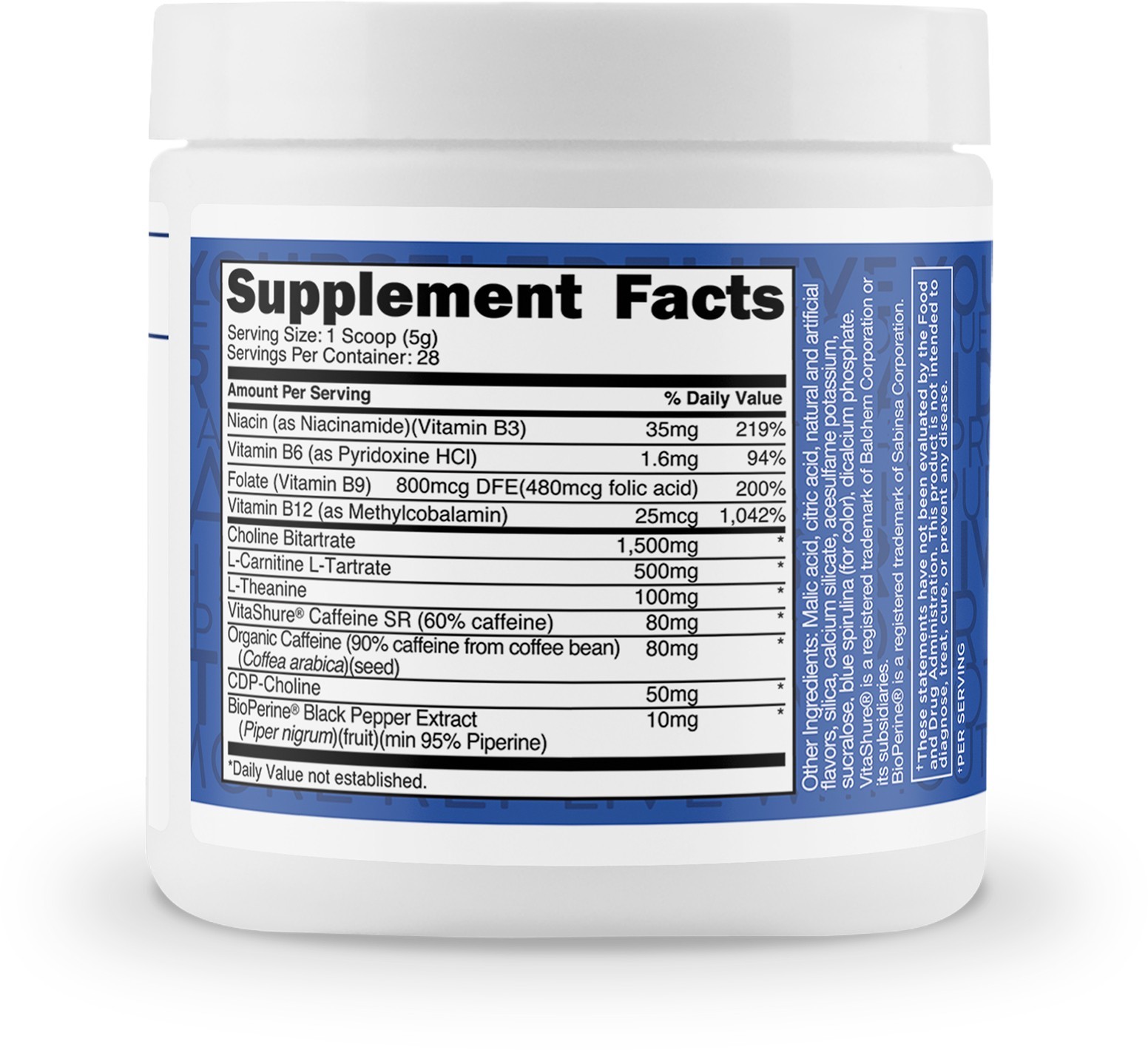 TransformHQ Everyday Boost Shot 28 Servings (Blue Raspberry)