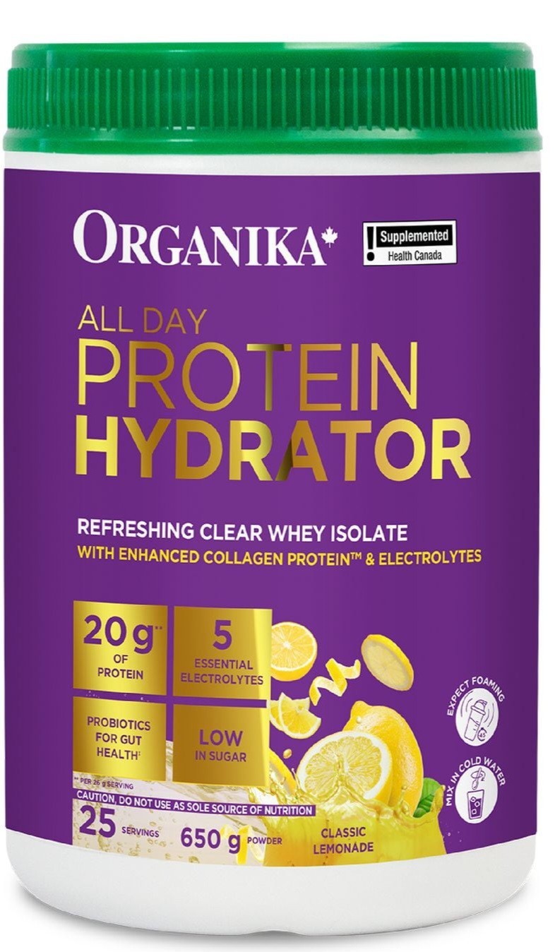 Organika Clear Whey Isolate Protein Hydrator 2-Pack 50 Servings 2 Flavors