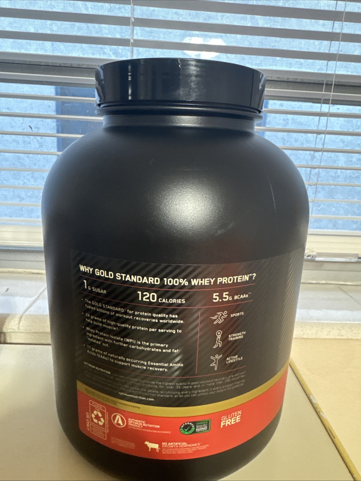 Gold Standard Whey Protein 100% Double Rich Chocolate 5.05 Lbs