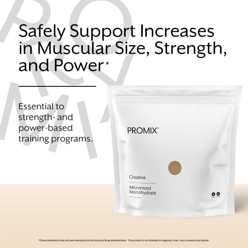 ProMix Creatine Monohydrate Powder Unflavored 5g 180 Servings Muscle Strength