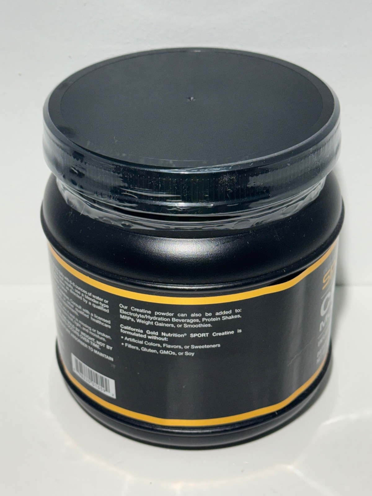 California Gold Nutrition, Sport, Creatine Monohydrate, Unflavored, 1 lb (454 g)
