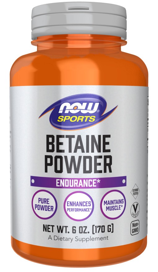 NOW Sports Nutrition,Betaine Powder 6 oz – expires 11/2026