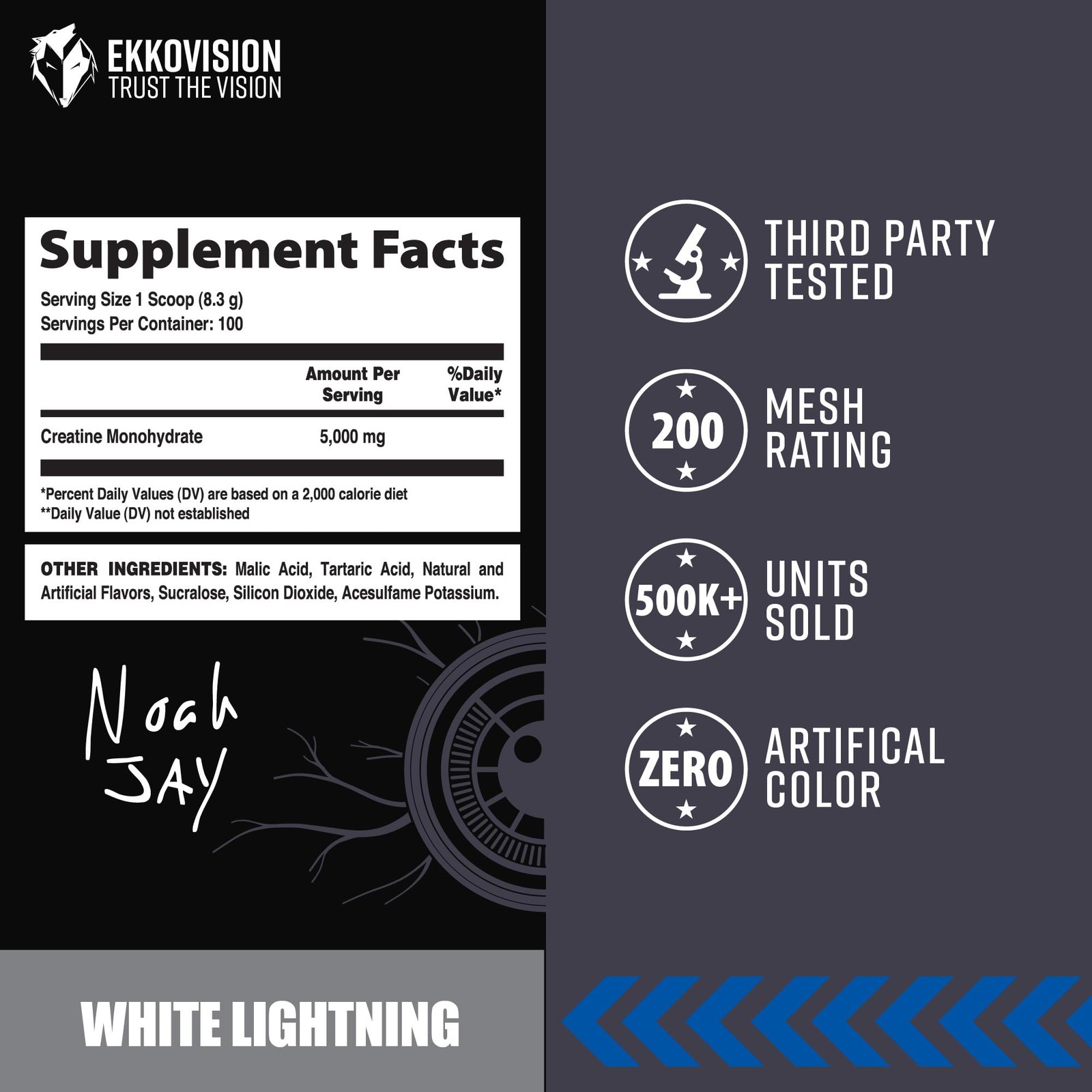 Creatine Monohydrate Powder, Micronized, Pre Workout & Post Workout Supplemen…