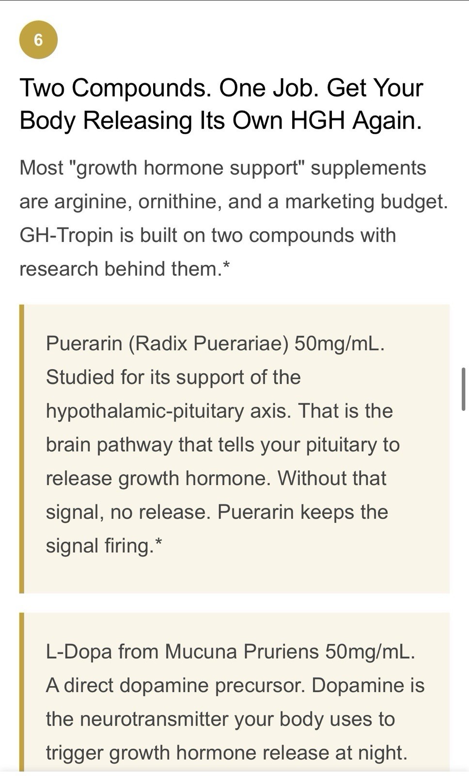 GH Secretion Amp. W/Sleep Aid 4 Growth, Recovery & Gains By Vintage Muscle💪🧪