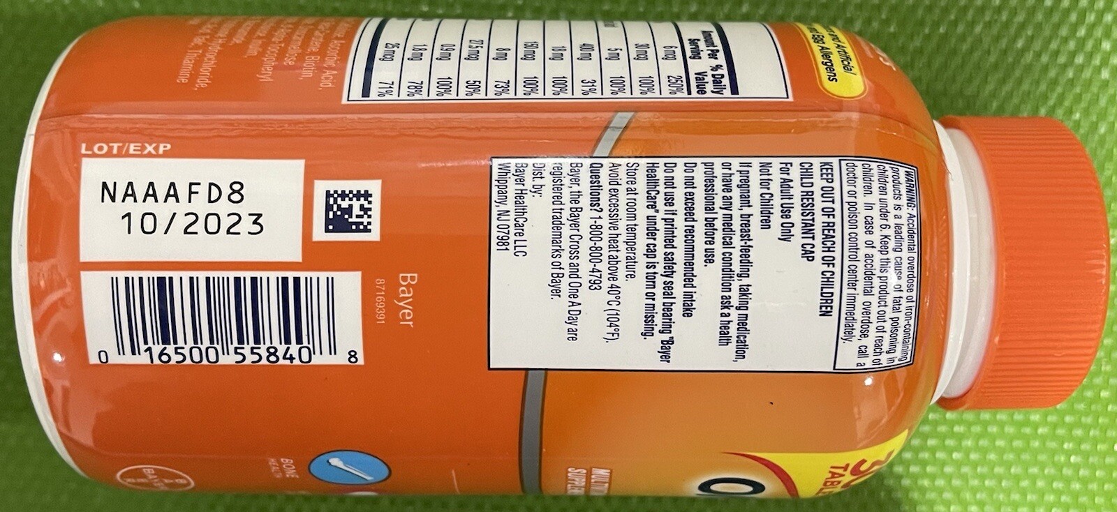 ONE A DAY WOMEN’S MULTIVITAMIN MULTIMINERAL SUPPLEMENT 300 TABLETS